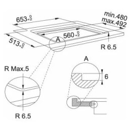 Индукционная варочная панель Franke FSM 654 I BK 108.0606.107