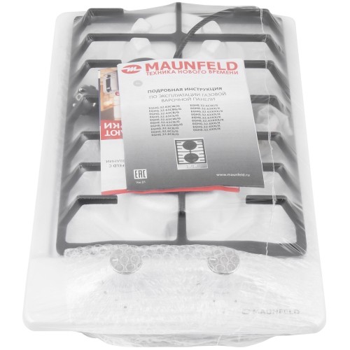 Газовая варочная панель MAUNFELD EGHE.32.6CW/G