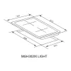 Газовая варочная панель MEFERI MGH302IX LIGHT