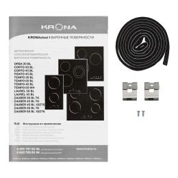 Электрическая варочная панель Krona Zauber 30 BL TK