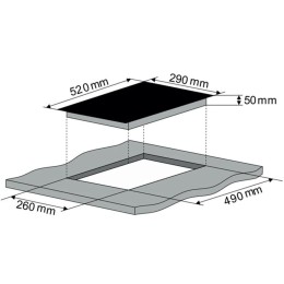 Электрическая варочная панель Konigin Draco C302 TBK