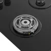 Газовая варочная панель MEFERI MGH453BK GLASS POWER