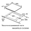 Электрическая варочная панель MAUNFELD CVCE593STBK LUX