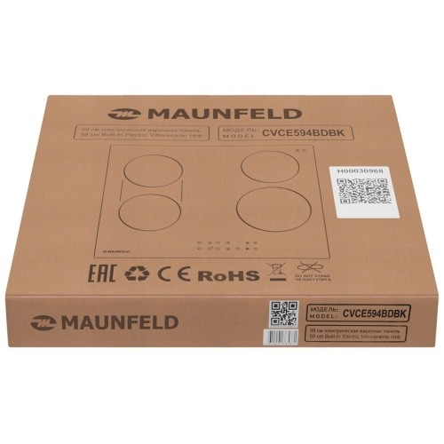Электрическая варочная панель MAUNFELD CVCE594BDBK