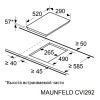 Индукционная варочная панель Maunfeld CVI292BG
