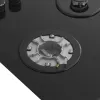 Газовая варочная панель MEFERI MGH453BK GLASS POWER