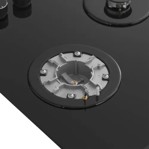 Газовая варочная панель MEFERI MGH453BK GLASS POWER