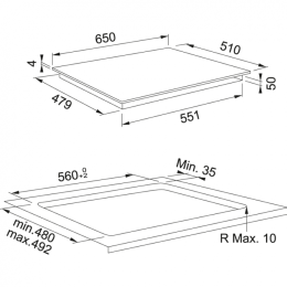 Индукционная варочная панель Franke FMA 804 I F ВК 108.0606.112