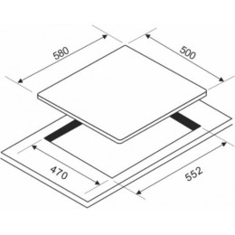 Газовая варочная панель Zigmund Shtain G 14 6 B