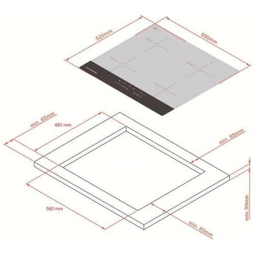 Индукционная варочная панель Kuppersberg ICD 601