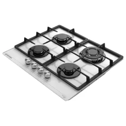 Газовая варочная панель MEFERI MGH604WH GLASS POWER