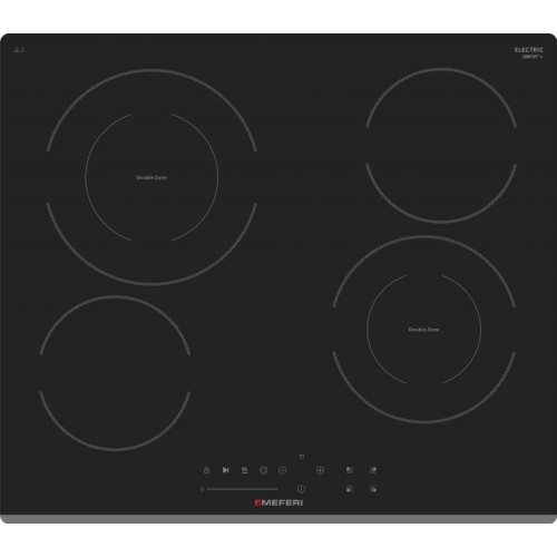 Электрическая варочная панель Meferi MEH604BK COMFORT PLUS