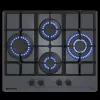 Газовая варочная панель Meferi MGH604GR GLASS ULTRA