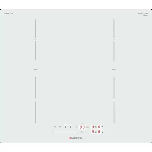 Индукционная варочная панель Meferi MIH604WH Comfort