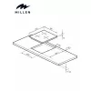 Индукционная варочная панель Millen MIH 451 BL