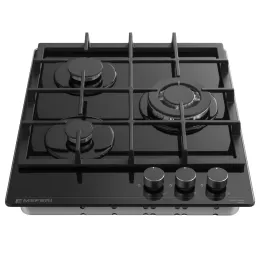 Газовая варочная панель MEFERI MGH453BK GLASS POWER