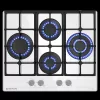 Газовая варочная панель Meferi MGH604WH GLASS ULTRA
