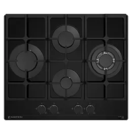 Газовая варочная панель MEFERI MGH604BK GLASS ULTRA