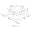 Электрическая варочная панель Kuppersberg ECS 622 C