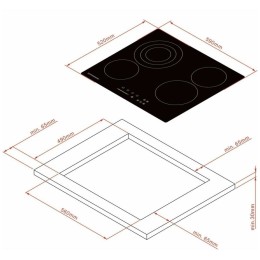 Электрическая варочная панель Kuppersberg ECS 630