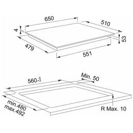 Индукционная варочная панель Franke FMY 658 I FP BK 108 0613 587