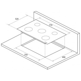 Электрическая варочная панель Kuppersberg ECS 703 R