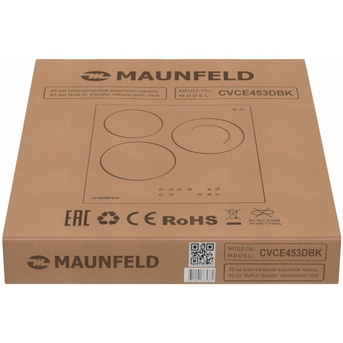 Электрическая варочная панель MAUNFELD CVCE453DBK