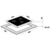 Электрическая варочная панель MAUNFELD CVCE453DBK