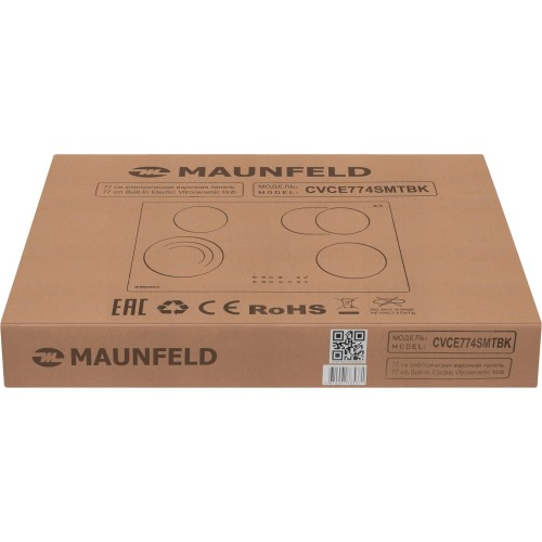 Электрическая варочная панель MAUNFELD CVCE774SMTBK