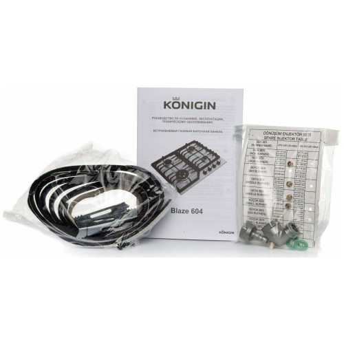 Газовая варочная панель Konigin Blaze 604 IXW