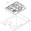 Газовая варочная панель Kuppersberg FS 62 B