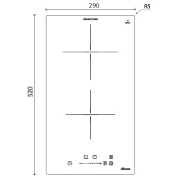 Индукционная варочная панель Konigin Lacerta I302 SBK