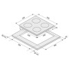 Индукционная варочная панель Krona ORIGANO 60 WH