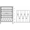 Винный шкаф Dunavox DAUF 39 121DSS