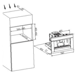 Встраиваемая кофемашина Kuppersberg KCM 182 Black
