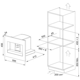 Встраиваемая кофемашина Franke FMY 45 CM XS 131.0627.473