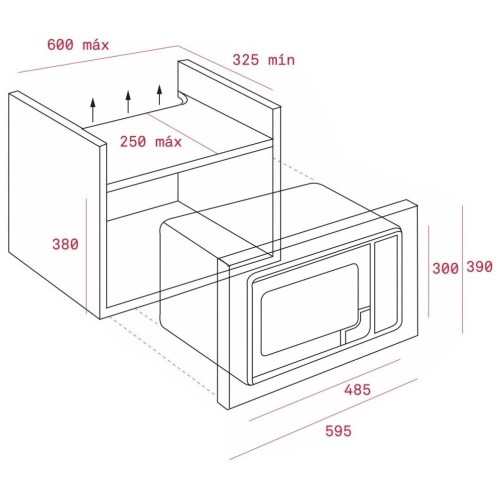 Встраиваемая микроволновая печь Teka MS 620 BIS