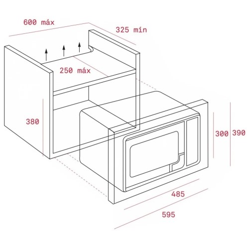 Встраиваемая микроволновая печь Teka ML 820 BIS