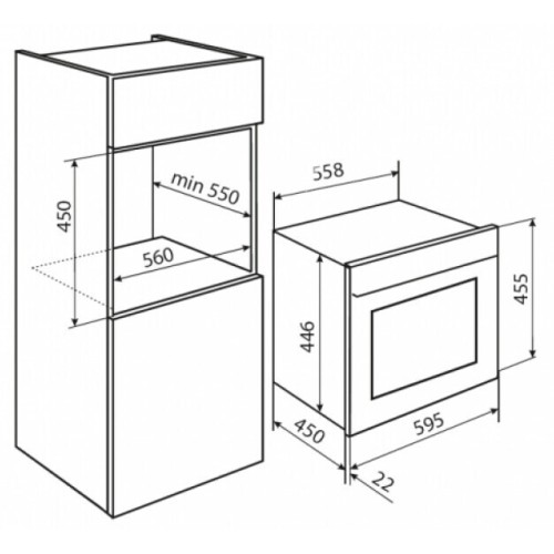 Встраиваемая микроволновая печь Kuppersberg RMW 969 BOR