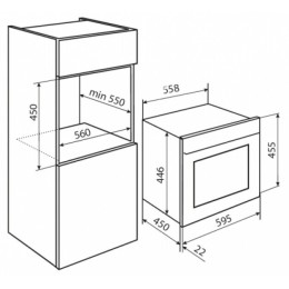 Встраиваемая микроволновая печь Kuppersberg RMW 969 C