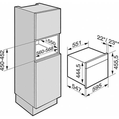 Встраиваемая микроволновая печь Miele DGM 6805