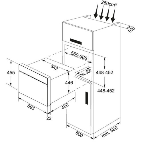 Встраиваемая микроволновая печь Franke FMW 380 SM G XS