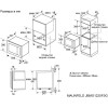 Микроволновая печь встраиваемая Maunfeld JBMO1225FSGB02