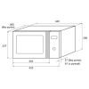Микроволновая печь Krona QUANTUM 44 BL IX