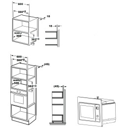 Встраиваемая микроволновая печь Kuppersberg HMW 615 X