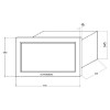 Встраиваемая микроволновая печь Kuppersberg HMW 650 BL