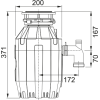Измельчитель пищевых отходов Franke Turbo Elite TE-75