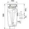 Измельчитель пищевых отходов Franke SLIM 125