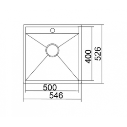 Кухонная мойка Oulin OL-F121X