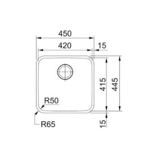 Кухонная мойка Franke BCX 110-42 122.0689.805 нержавеющая сталь полированная